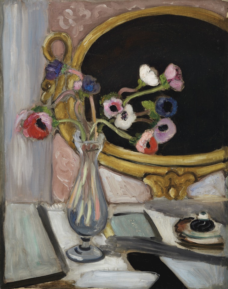 Anémones au miroir noir by Henri Matisse