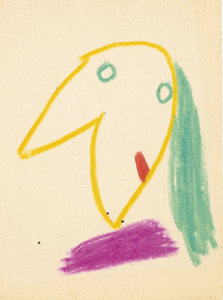 ÉTUDE DE TÊTE by Pablo Picasso