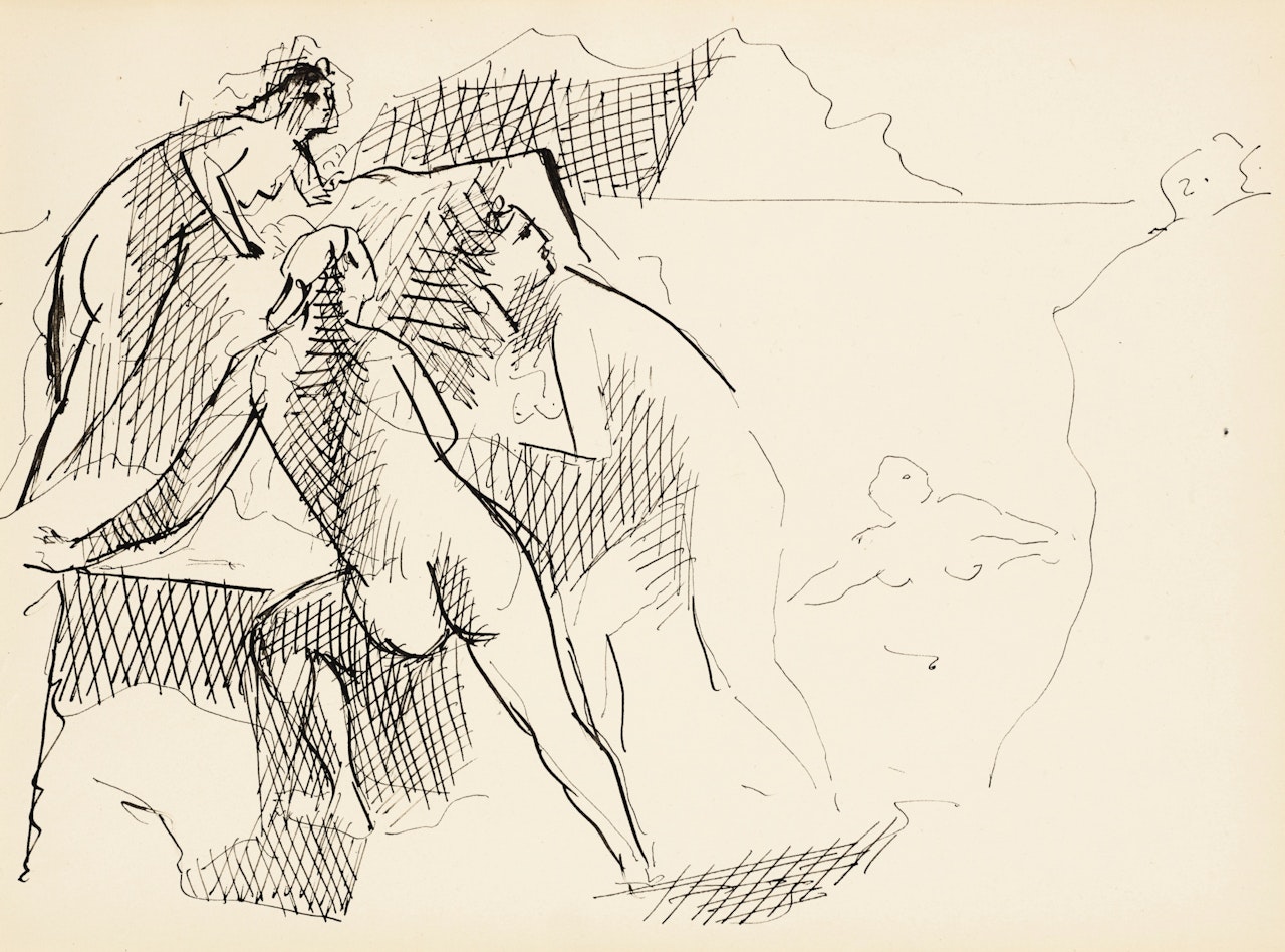 BAIGNEUSES by Pablo Picasso