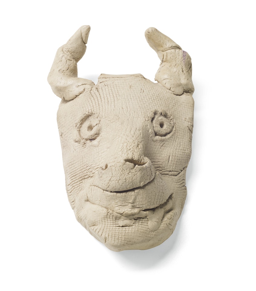 TÊTE D'ANIMAL À CORNES by Pablo Picasso