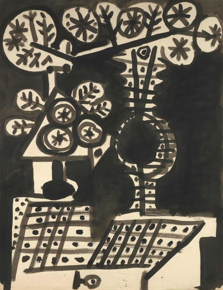 VASE AVEC FLEURS by Pablo Picasso