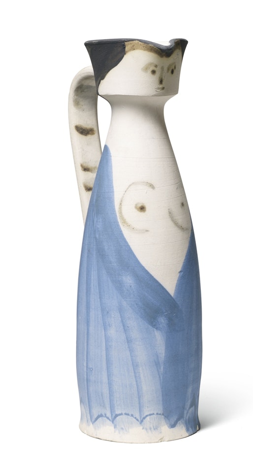 FEMME À LA ROBE ENTROUVERTE by Pablo Picasso