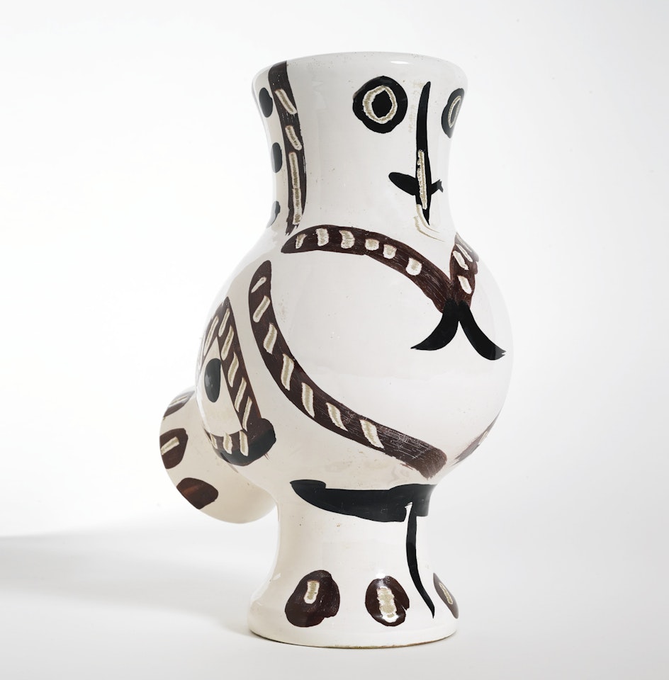CHOUETTE AUX TRAITS (A. R. 121) by Pablo Picasso