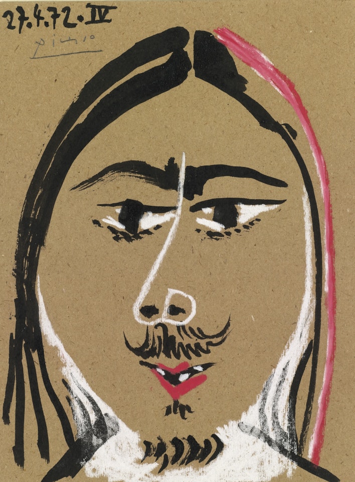 TÊTE D'HOMME by Pablo Picasso
