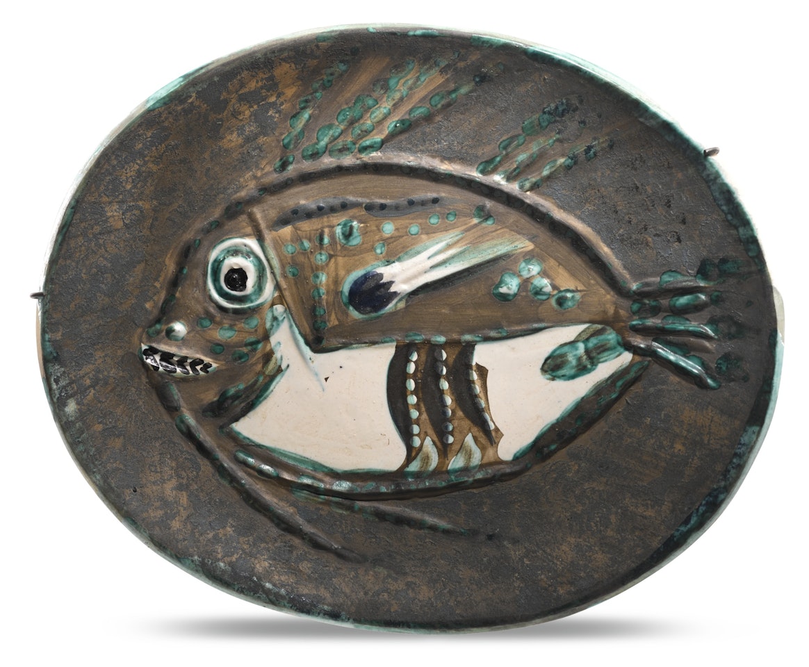 POISSON CHINÉ (A. R. 170) by Pablo Picasso