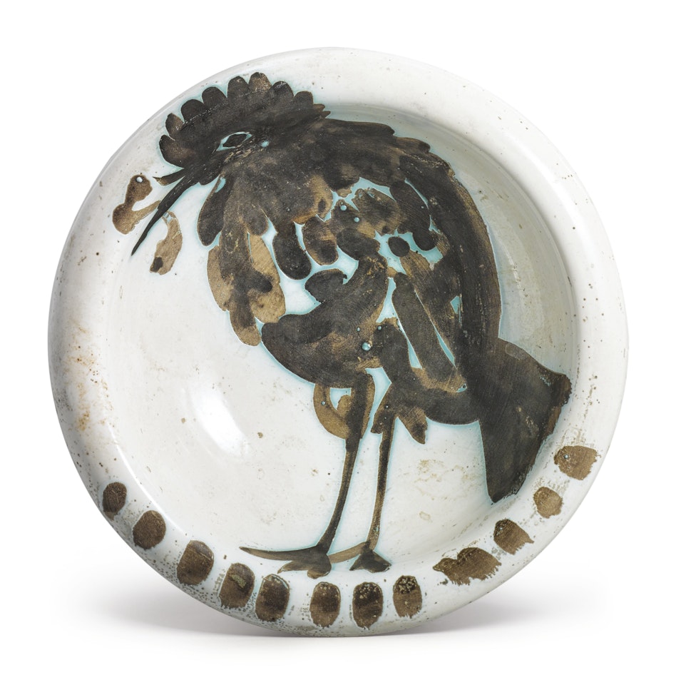 OISEAU AU VER (A.R. 172) by Pablo Picasso