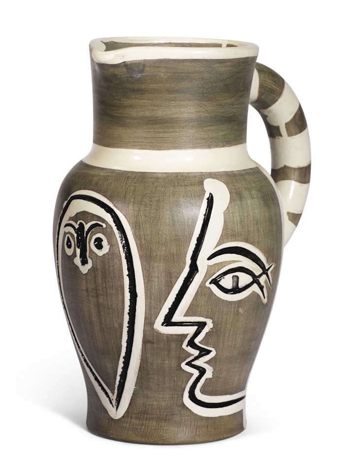 PICHET GRAVÉ GRIS (A. R. 246) by Pablo Picasso