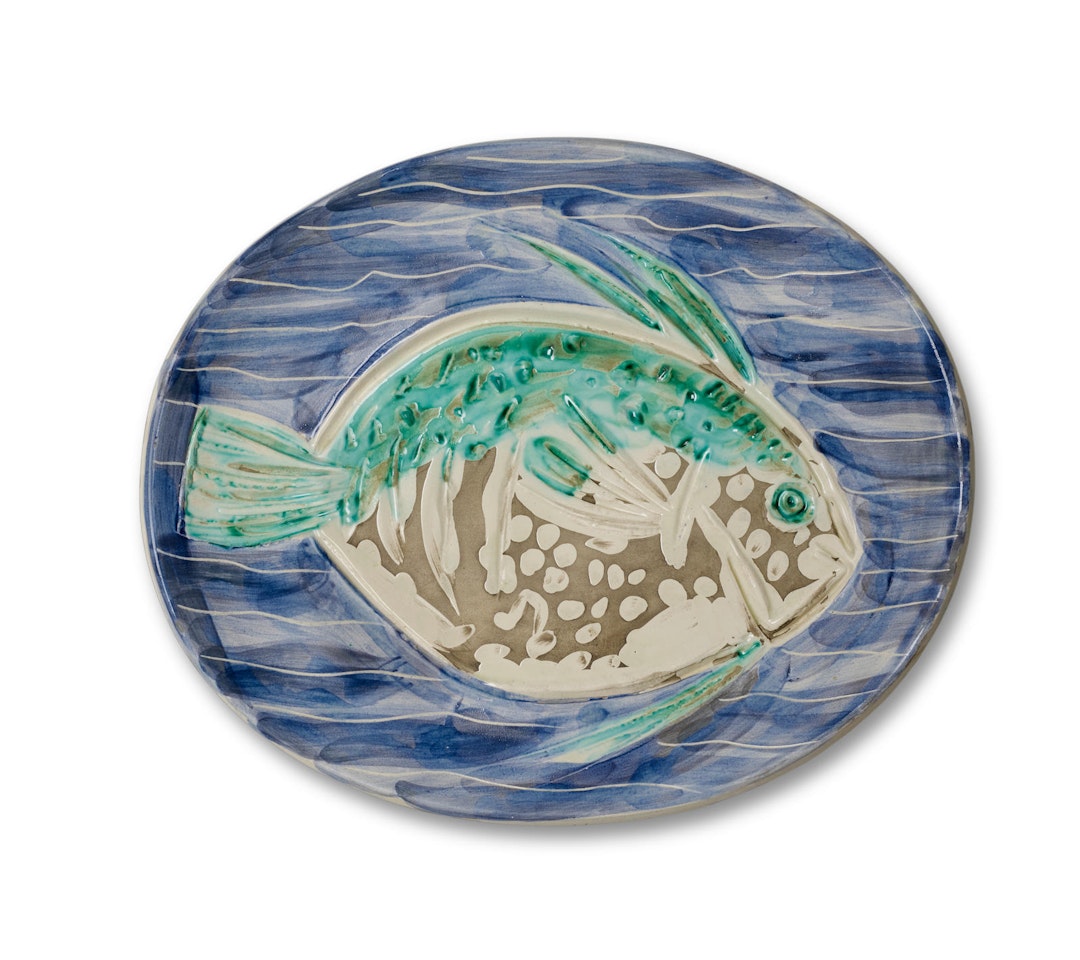 Blue fish (A.R.180; B.39) by Pablo Picasso