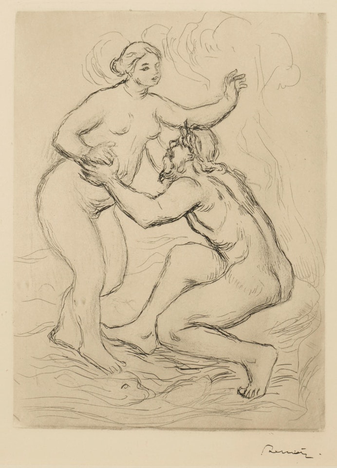 Le Fleuve Scamandre, second plate(D. 25) by Pierre-Auguste Renoir