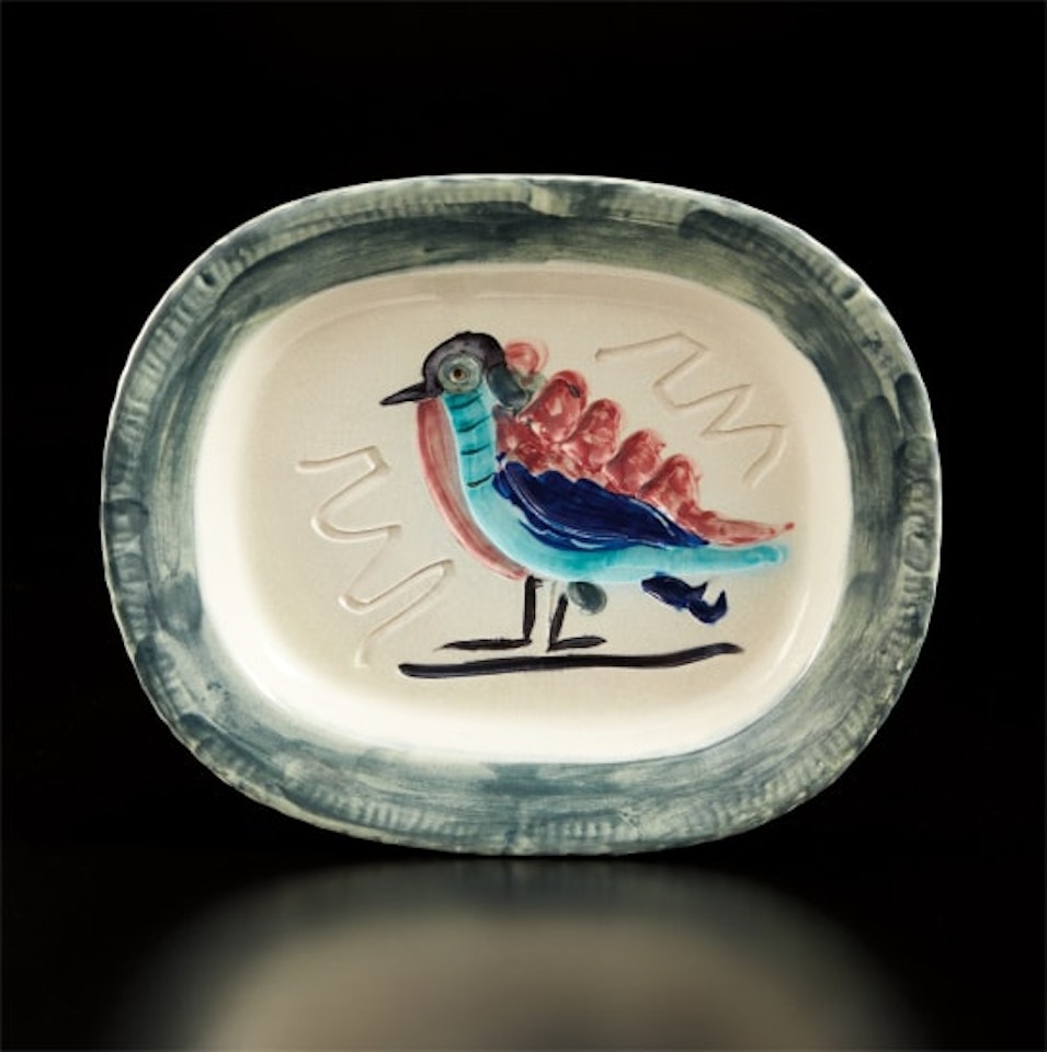 Polychrome bird (Oiseau polychrome) by Pablo Picasso