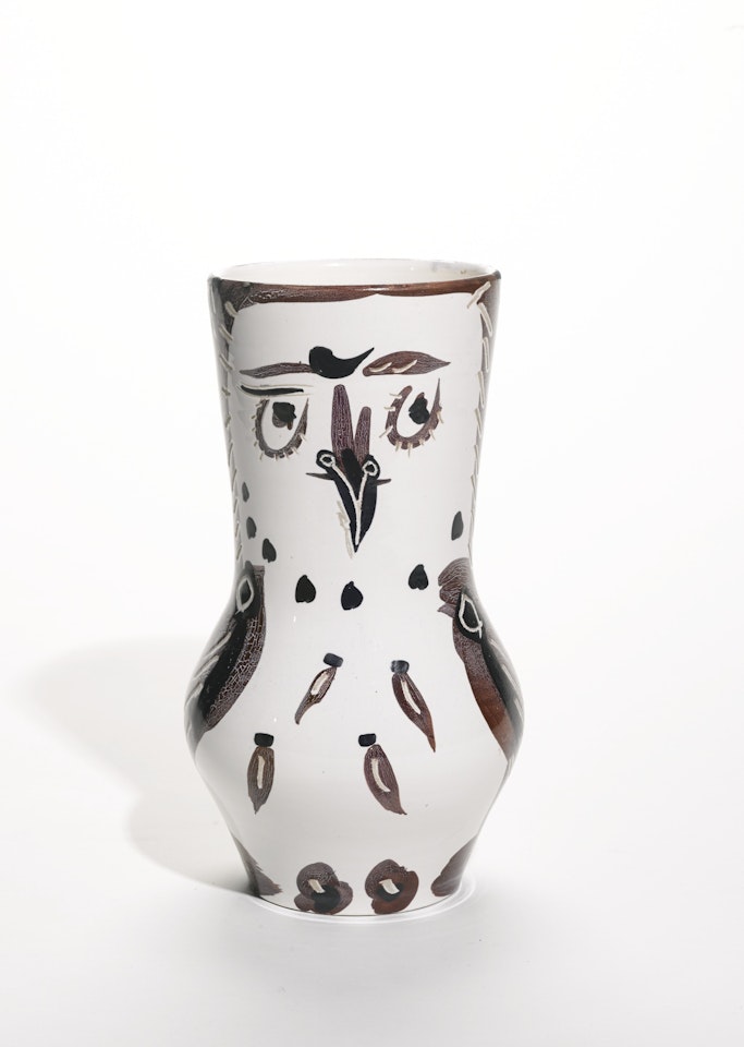 CHOUETTE MARRON/NOIR (A. R. 134)<br/> by Pablo Picasso