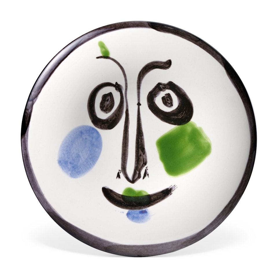 VISAGE NO. 197 (A. R. 494) by Pablo Picasso