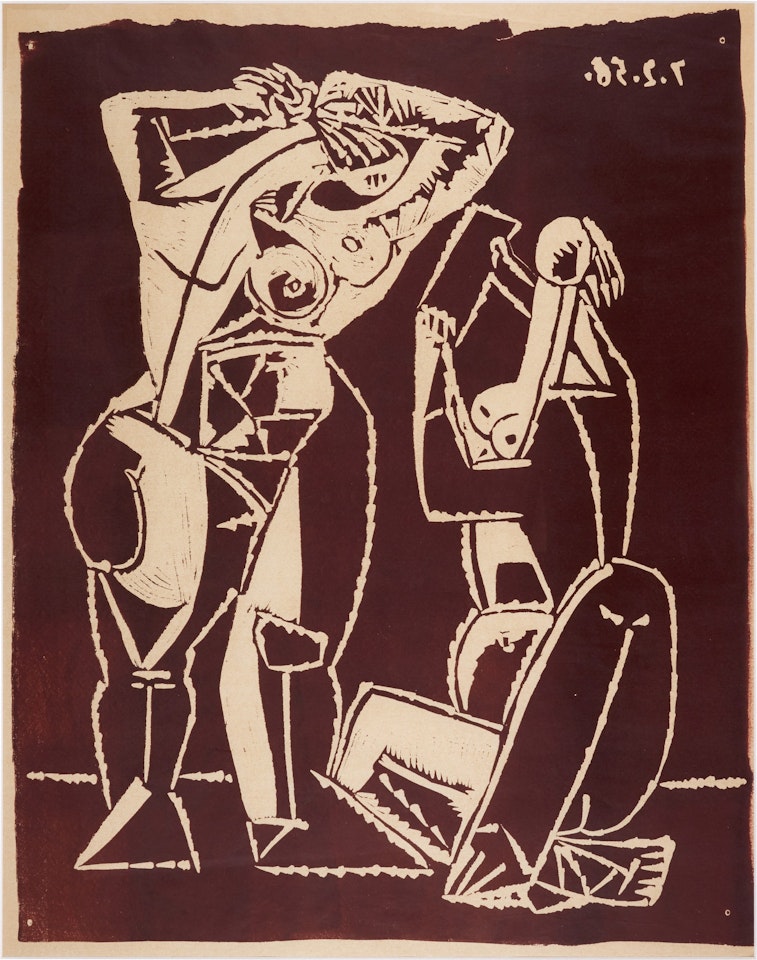 FEMMES AU MIROIR (BA. 1036) by Pablo Picasso