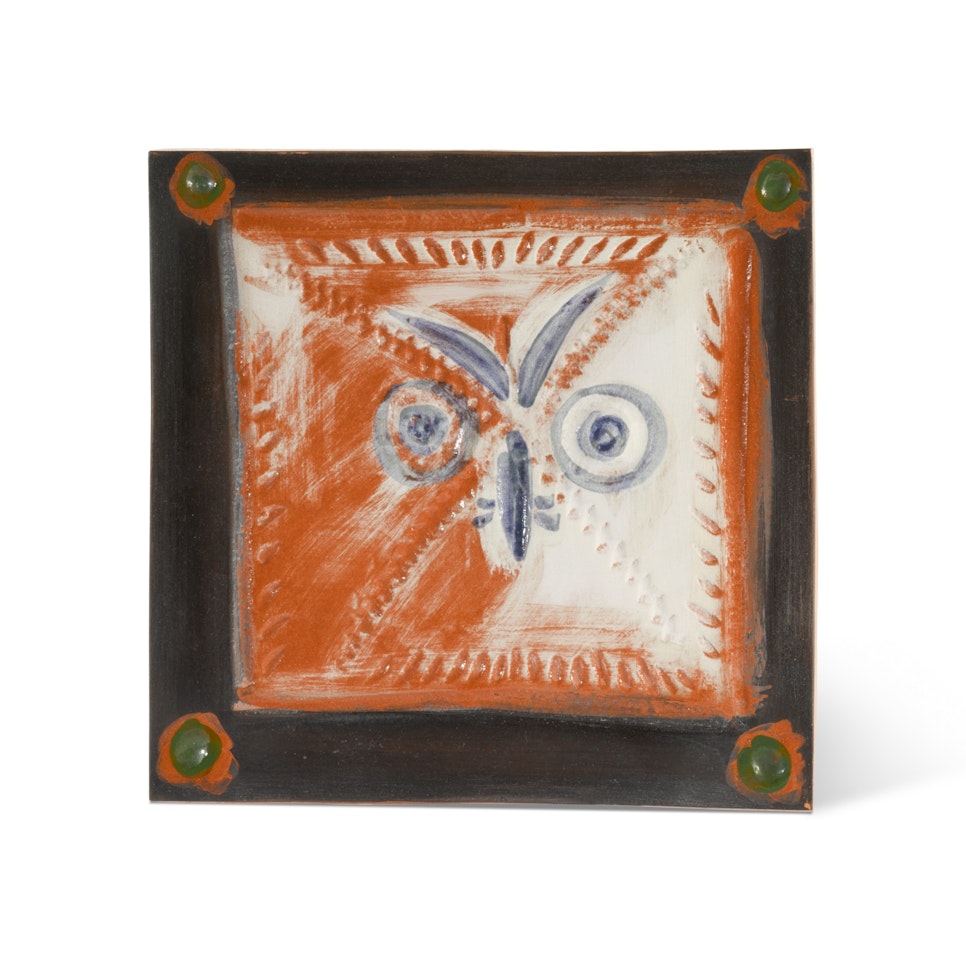 TÊTE DE CHOUETTE (A. R. 582) by Pablo Picasso