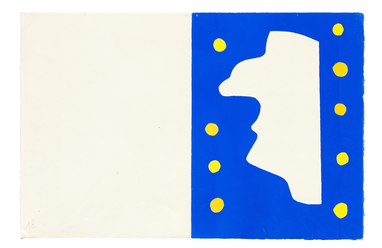 Monsieur Loyal, from 'Jazz' (Duthuit books 22) by Henri Matisse