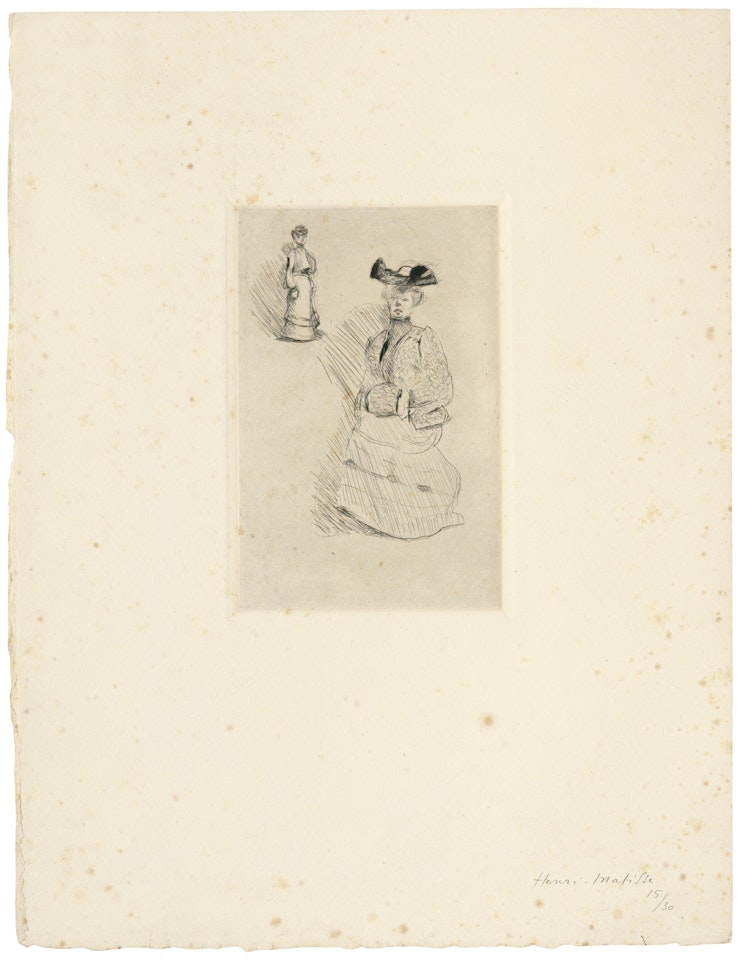 Deux femmes en costume de ville by Henri Matisse