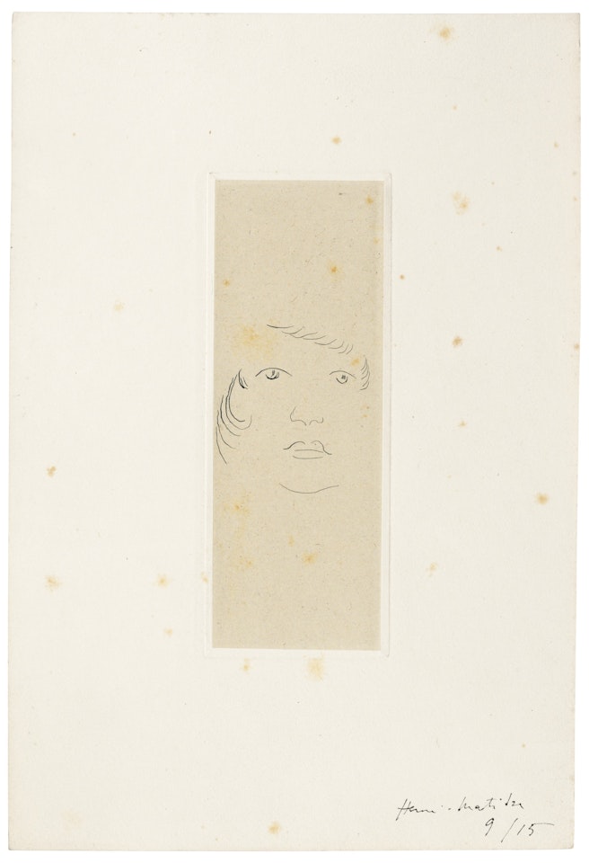 Loulou - Masque; and Loulou au chapeau fleuri by Henri Matisse
