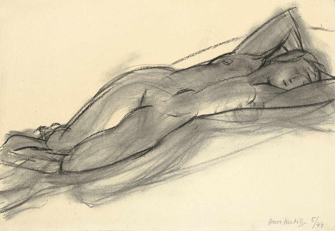 Nu couché by Henri Matisse