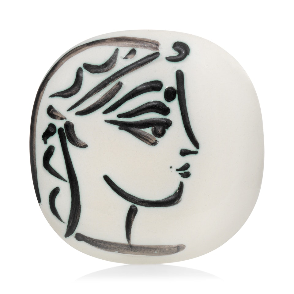 Profil de Jacqueline (A.R. 383) by Pablo Picasso