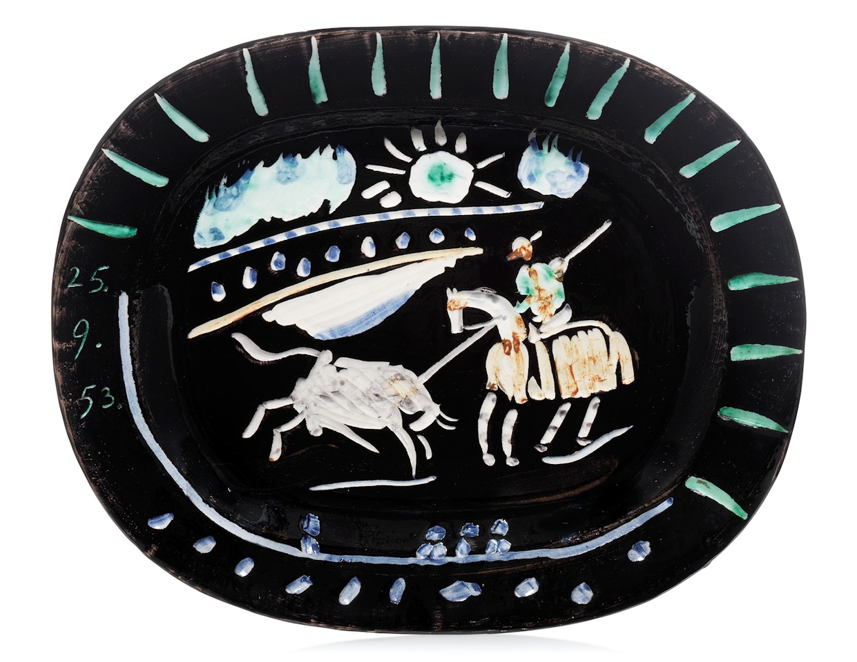 Corrida soleil (A.R. 199) by Pablo Picasso