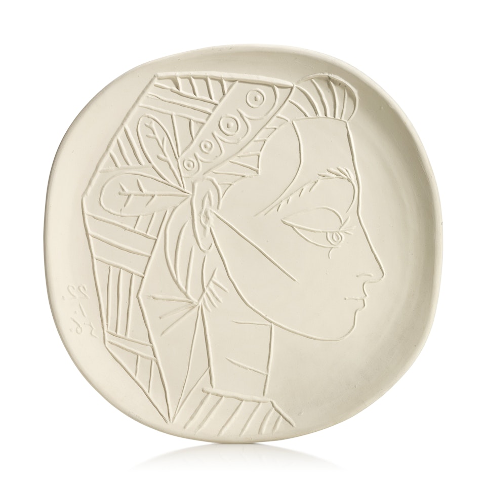 Profil de Jacqueline (A.R. 309) by Pablo Picasso