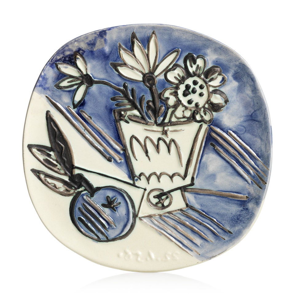 Bouquet à la pomme (A.R. 305) by Pablo Picasso