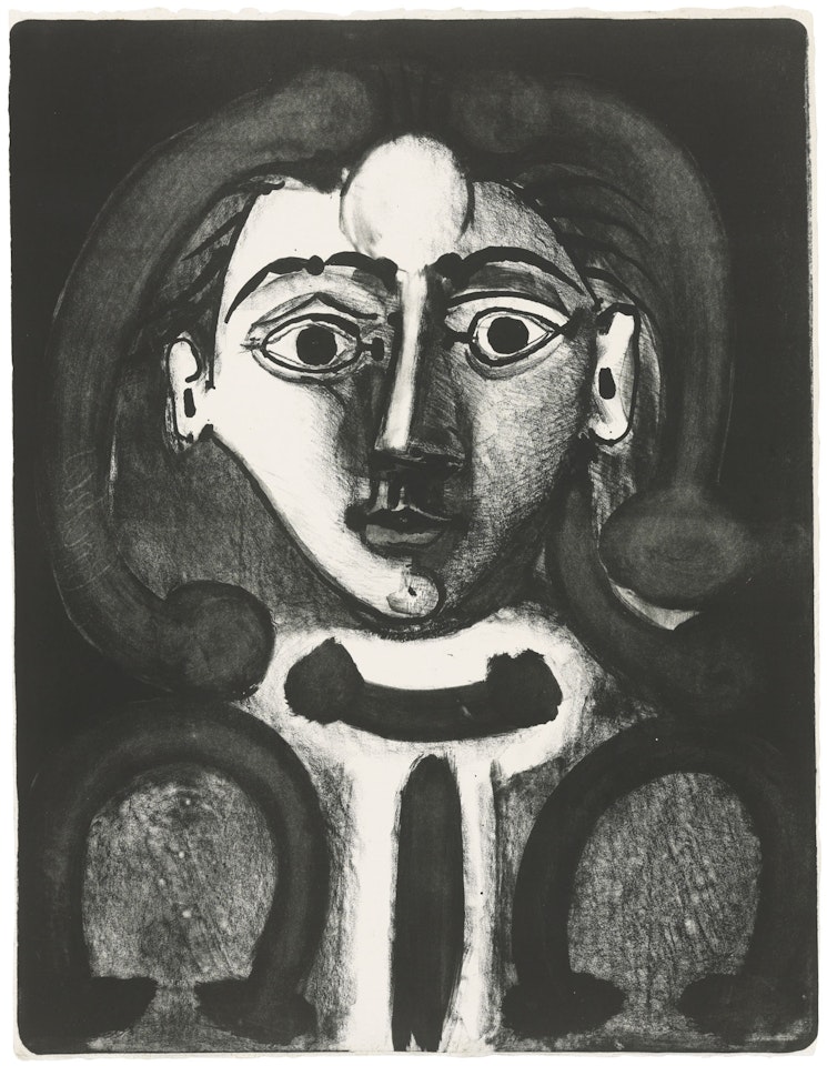 Tête de jeune fille by Pablo Picasso