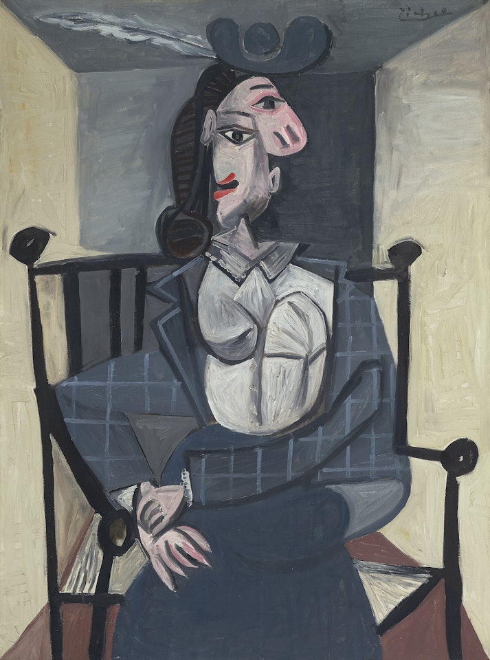 Femme dans un fauteuil by Pablo Picasso