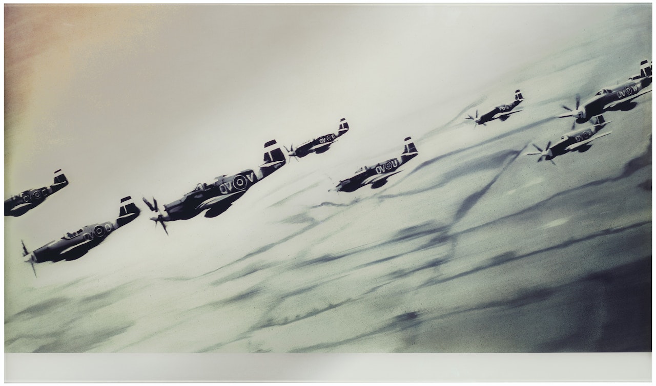 Mustangs by Gerhard Richter