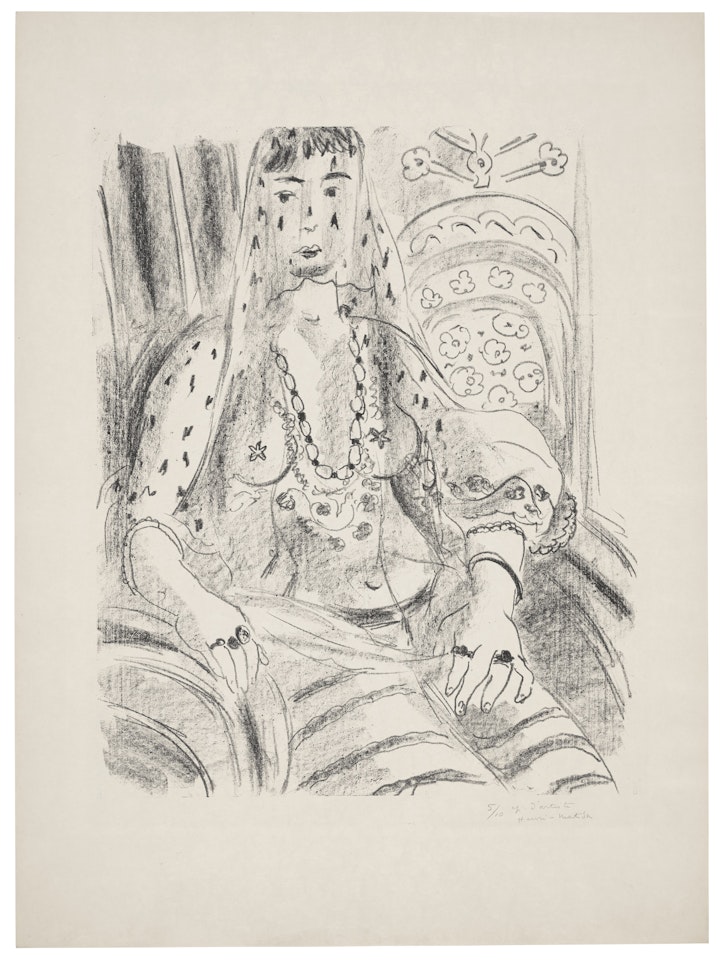 Odalisque voilée by Henri Matisse