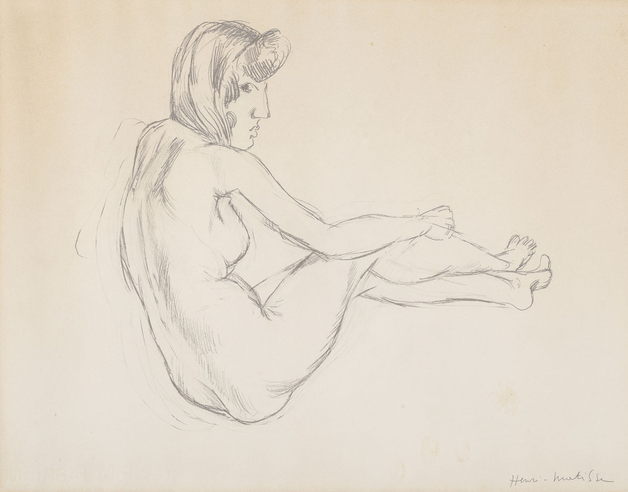 Femme nue assise by Henri Matisse