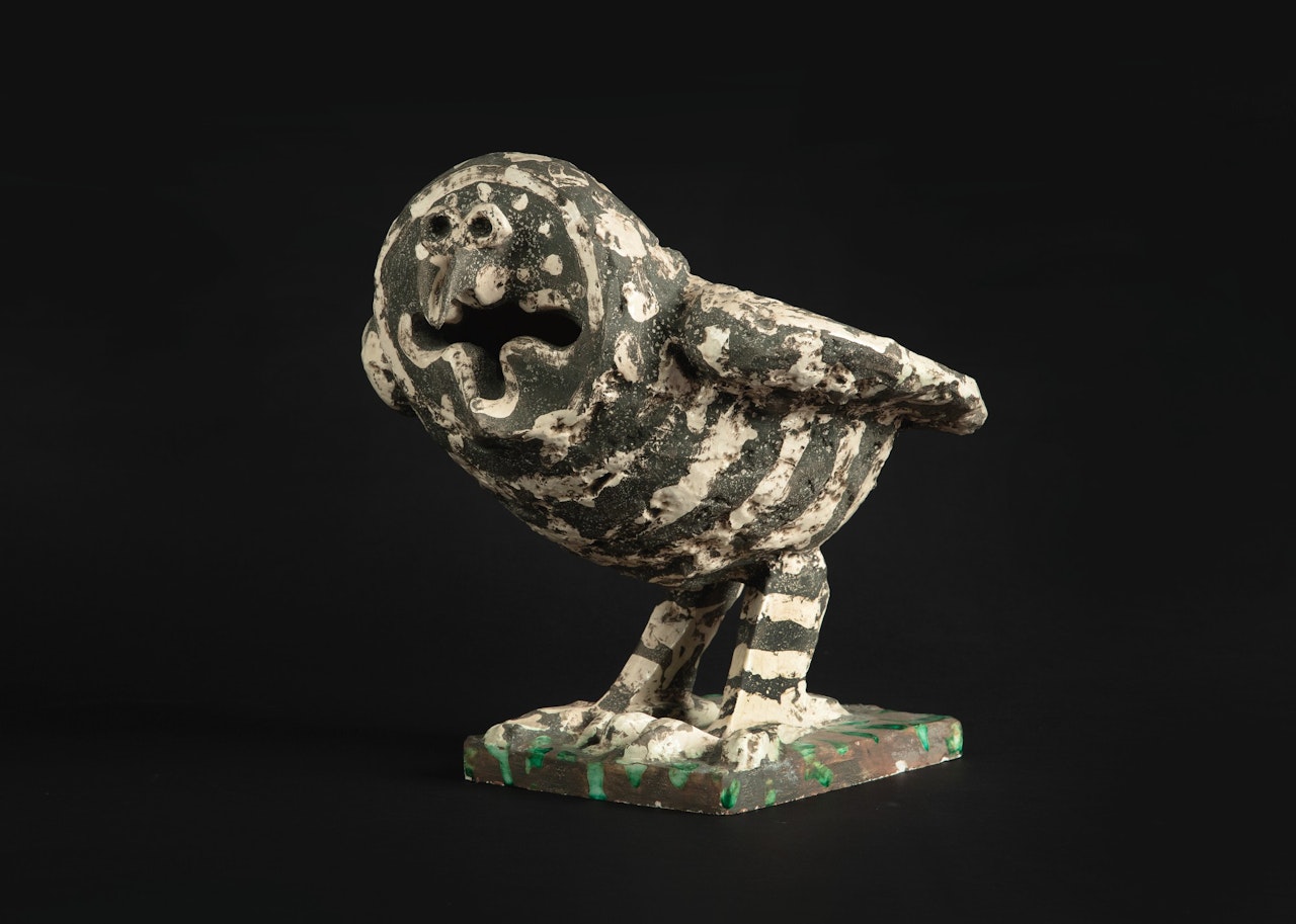 LA CHOUETTE EN COLÈRE by Pablo Picasso