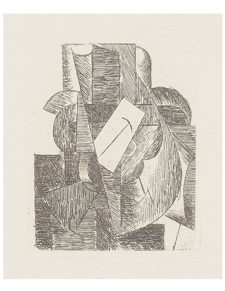 L'Homme au chapeau, from Du Cubisme by Pablo Picasso