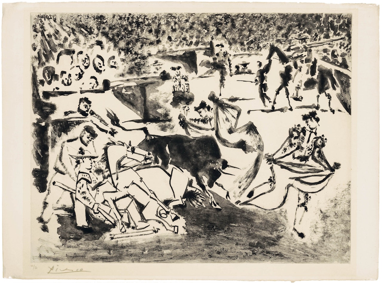 The Wounded Picador by Pablo Picasso