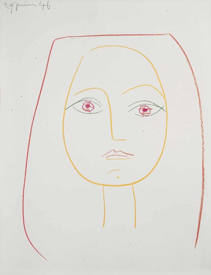 Portrait de femme (Françoise) by Pablo Picasso