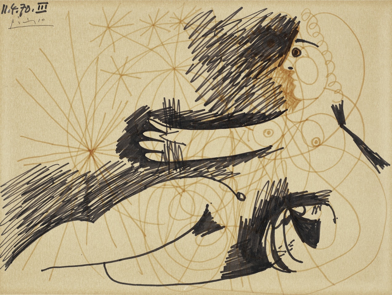 Nu couché by Pablo Picasso