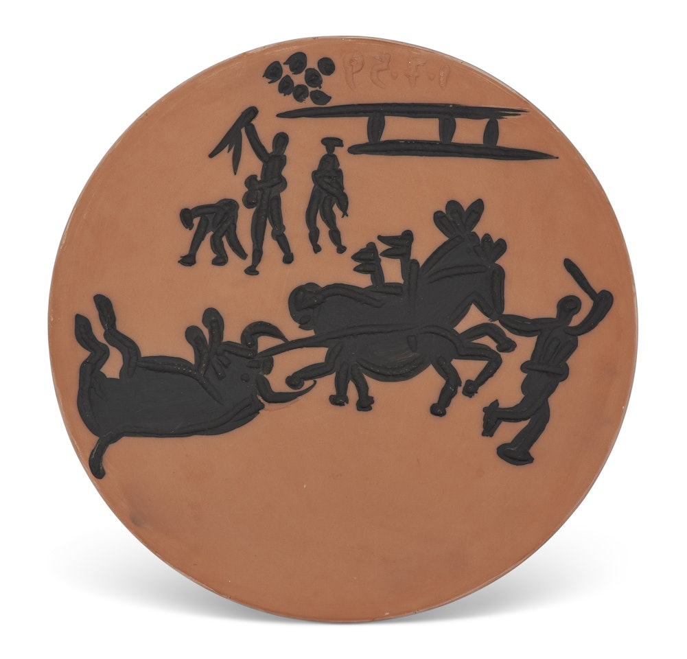 Arrastro (A.R. 431) by Pablo Picasso