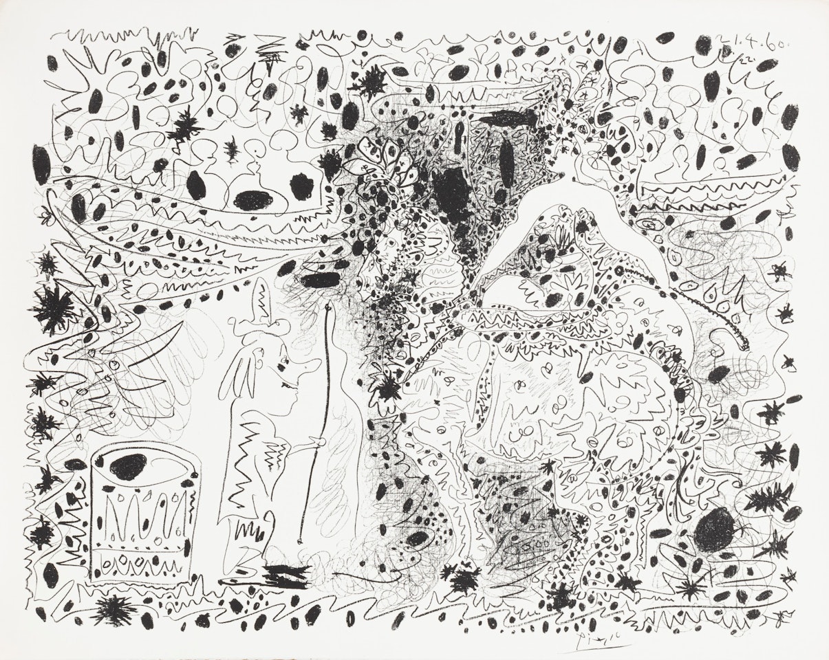L'écuyère (Bloch 999; Mourlot 333) by Pablo Picasso