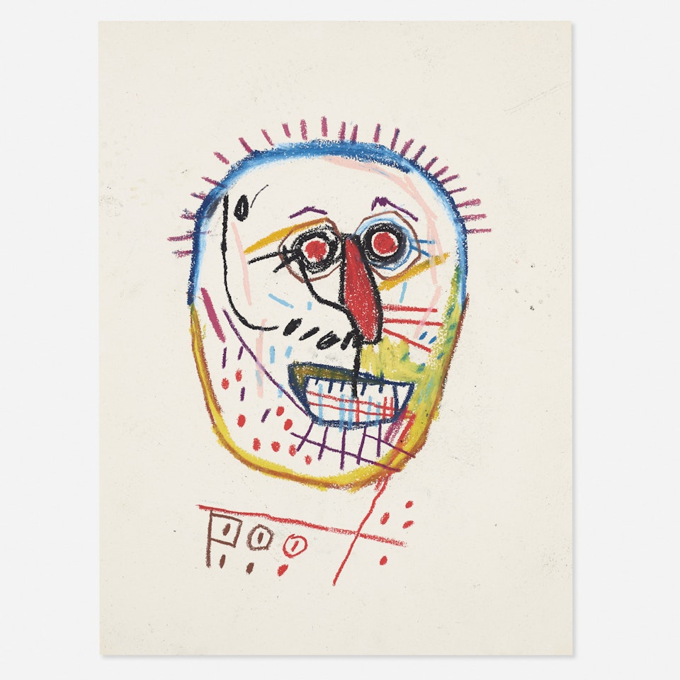 Untitled (Poo) by Jean-Michel Basquiat