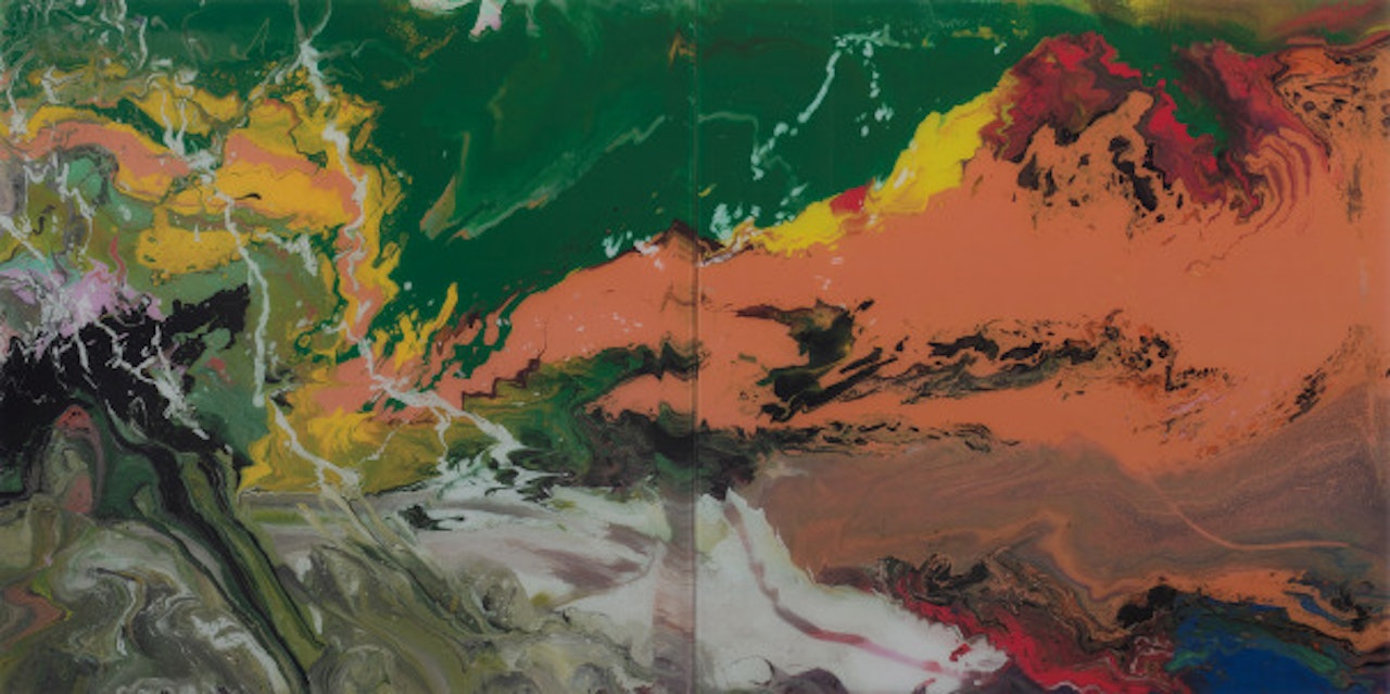 Flow (P15) by Gerhard Richter