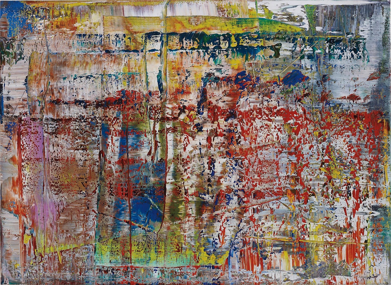 Abstraktes Bild (P1) by Gerhard Richter