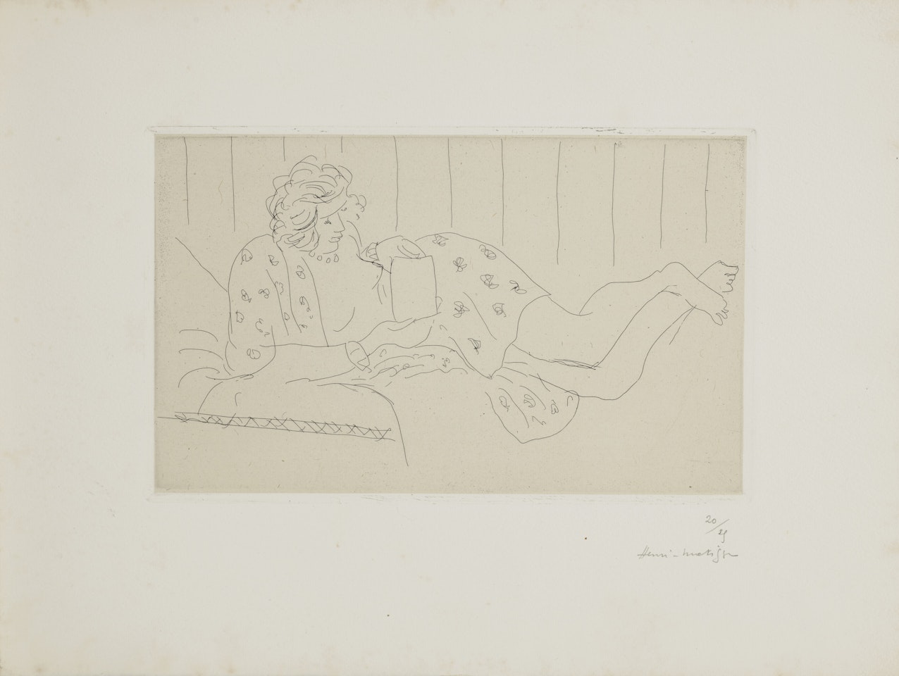 La lettre by Henri Matisse