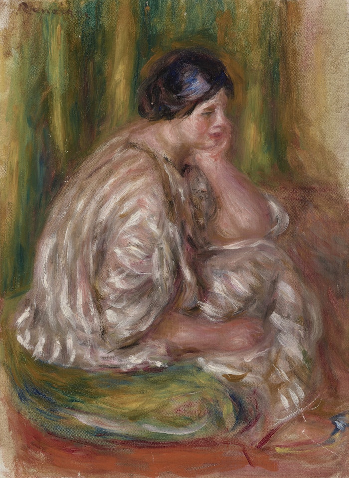Femme en costume oriental by Pierre-Auguste Renoir