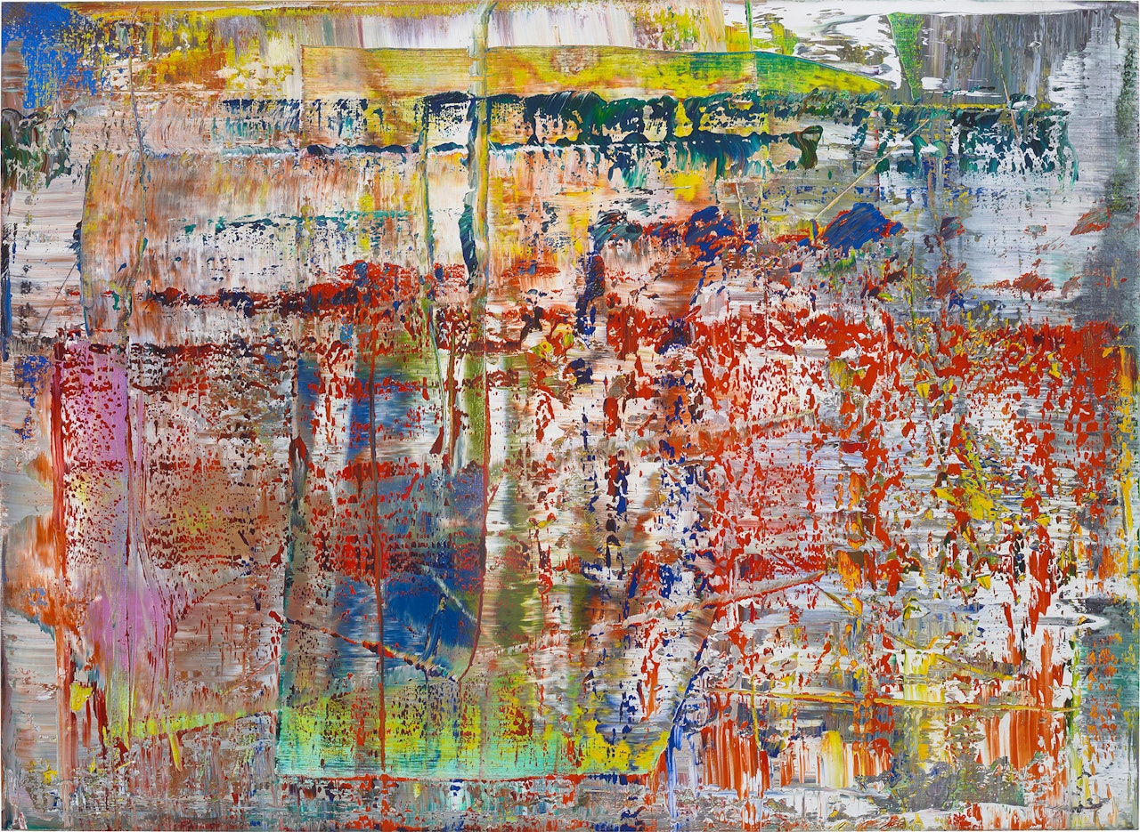 Abstraktes Bild (P1) by Gerhard Richter
